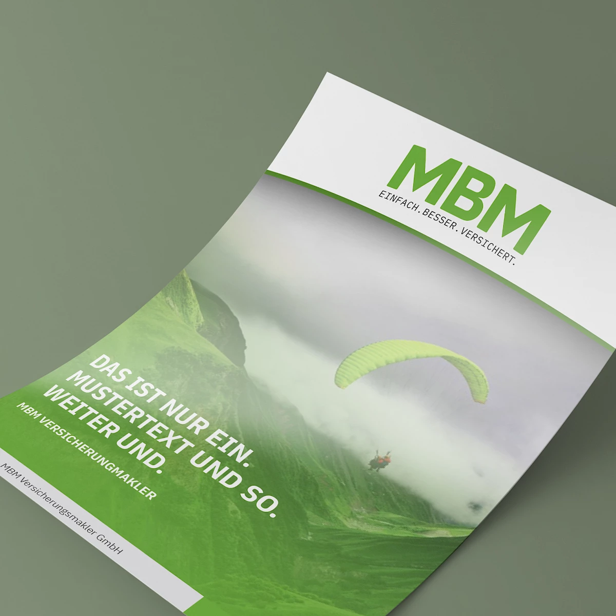 MBM Versicherungsmakler GmbH – Kunde und Referenz der Werbeagentur Buerostark in Telfs Pfaffenhofen. Corporate Design, Webdesign und Programmierung.