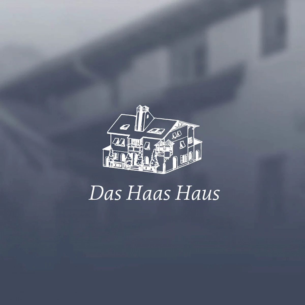 Logo des traditionellen Haas Haus in Telfs. Entworfen von der Werbeagentur Buerostark